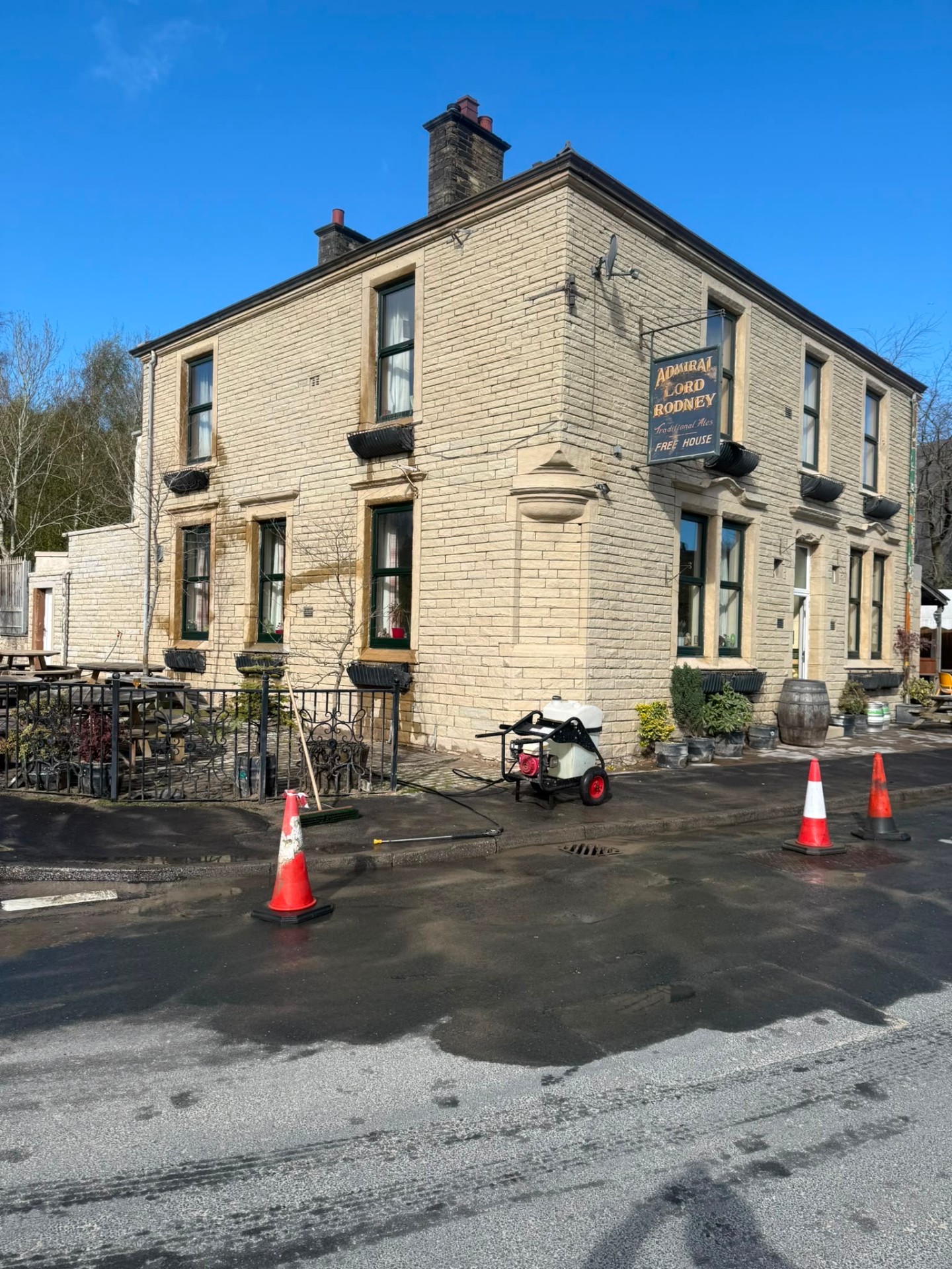 After — sandstone brought back to life