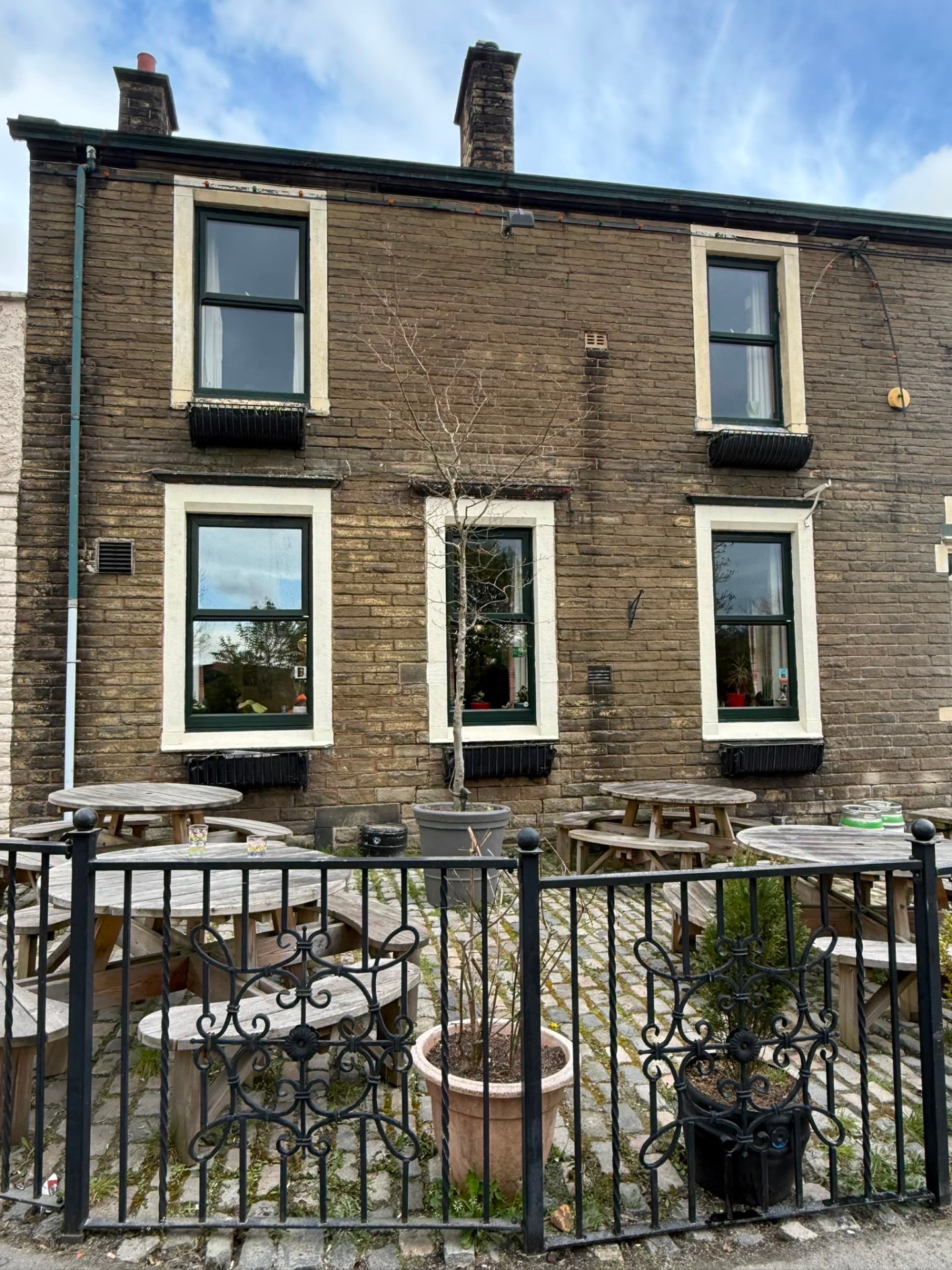 Before — rear elevation