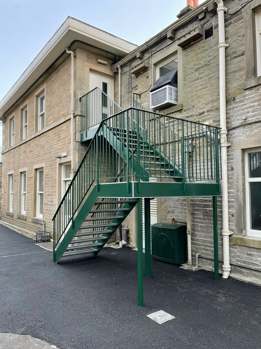 Wrought iron estate gates